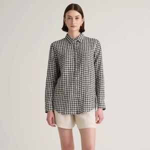 NWOT QUINCE LINEN TOP